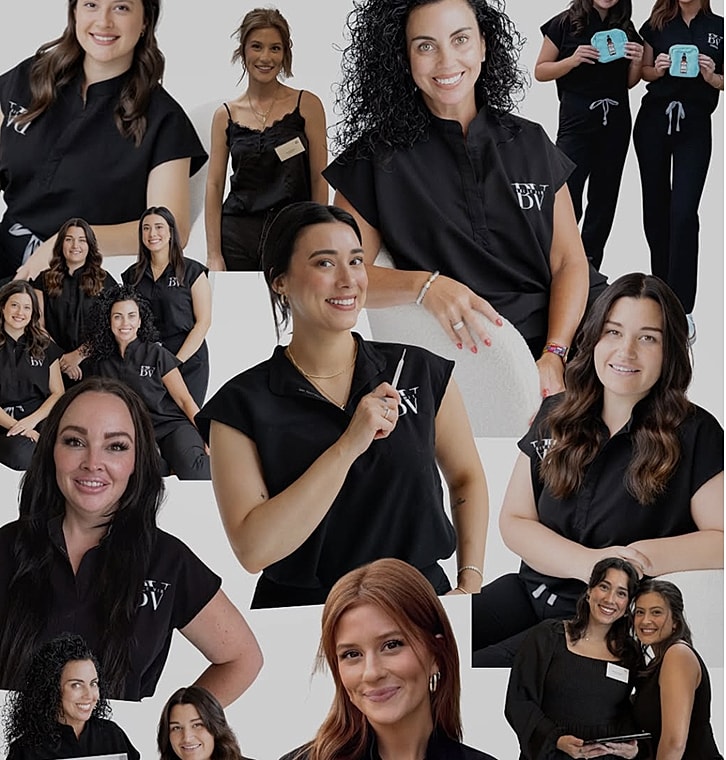 Person holding EZGEL products by a frosty tree.