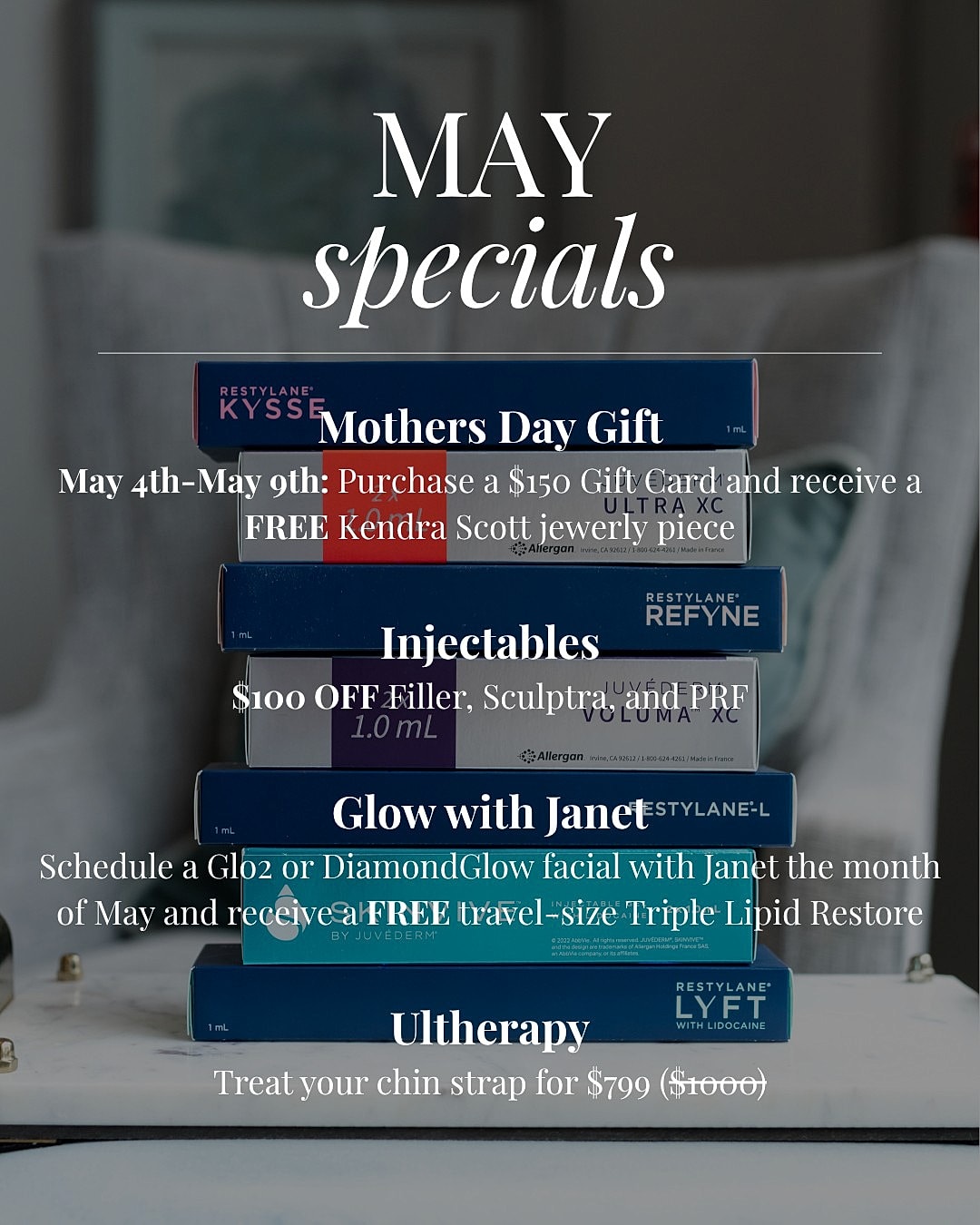 May special promotions and skincare offers.