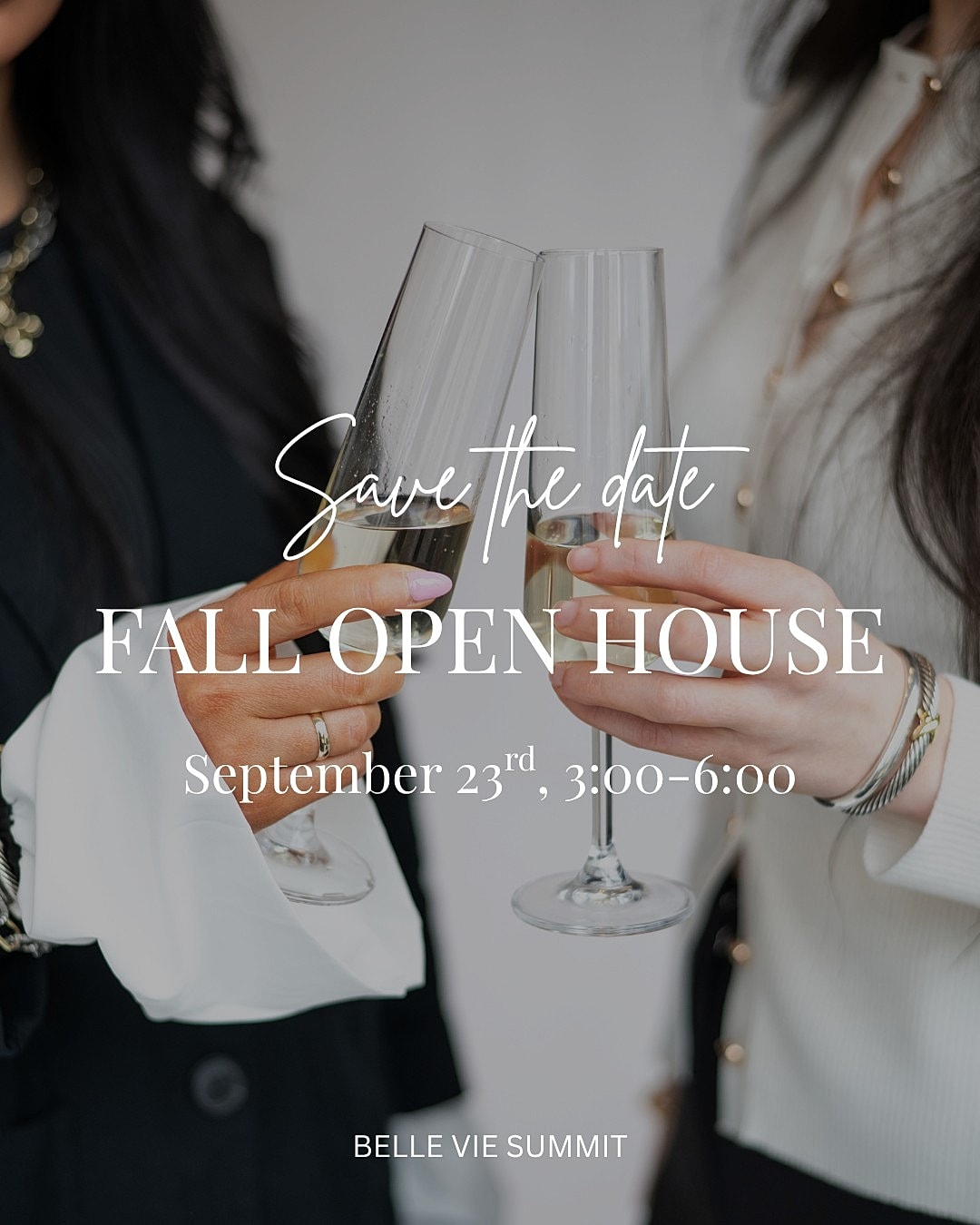 Celebrating at the Fall Open House event